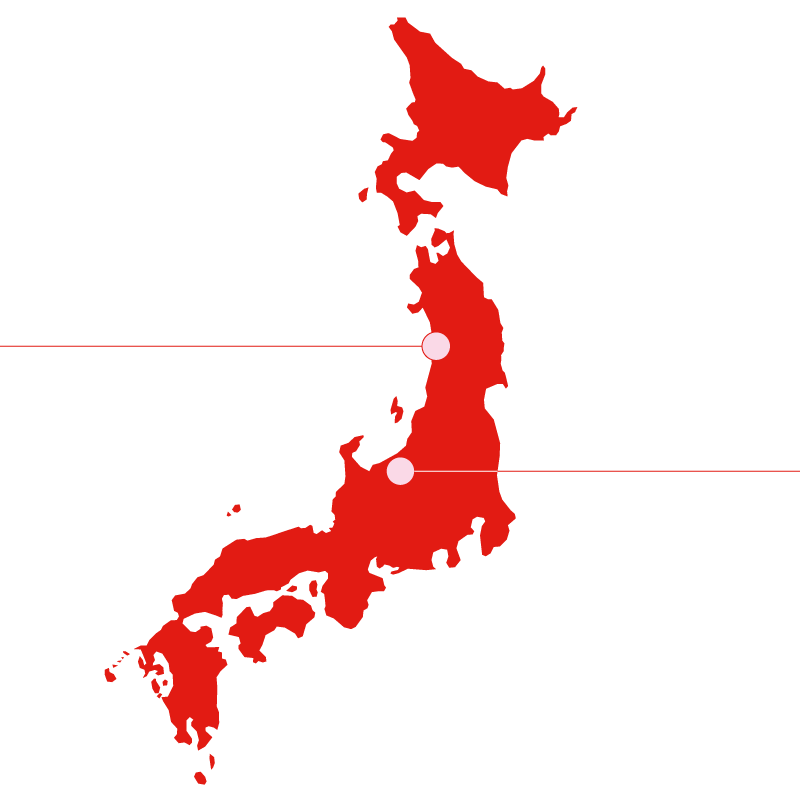 carte du japon akafuji